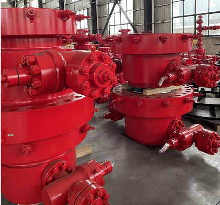 Ball Valve Wellhead Christmas Tree With 1 Monitor 2000psi Pressure Rating